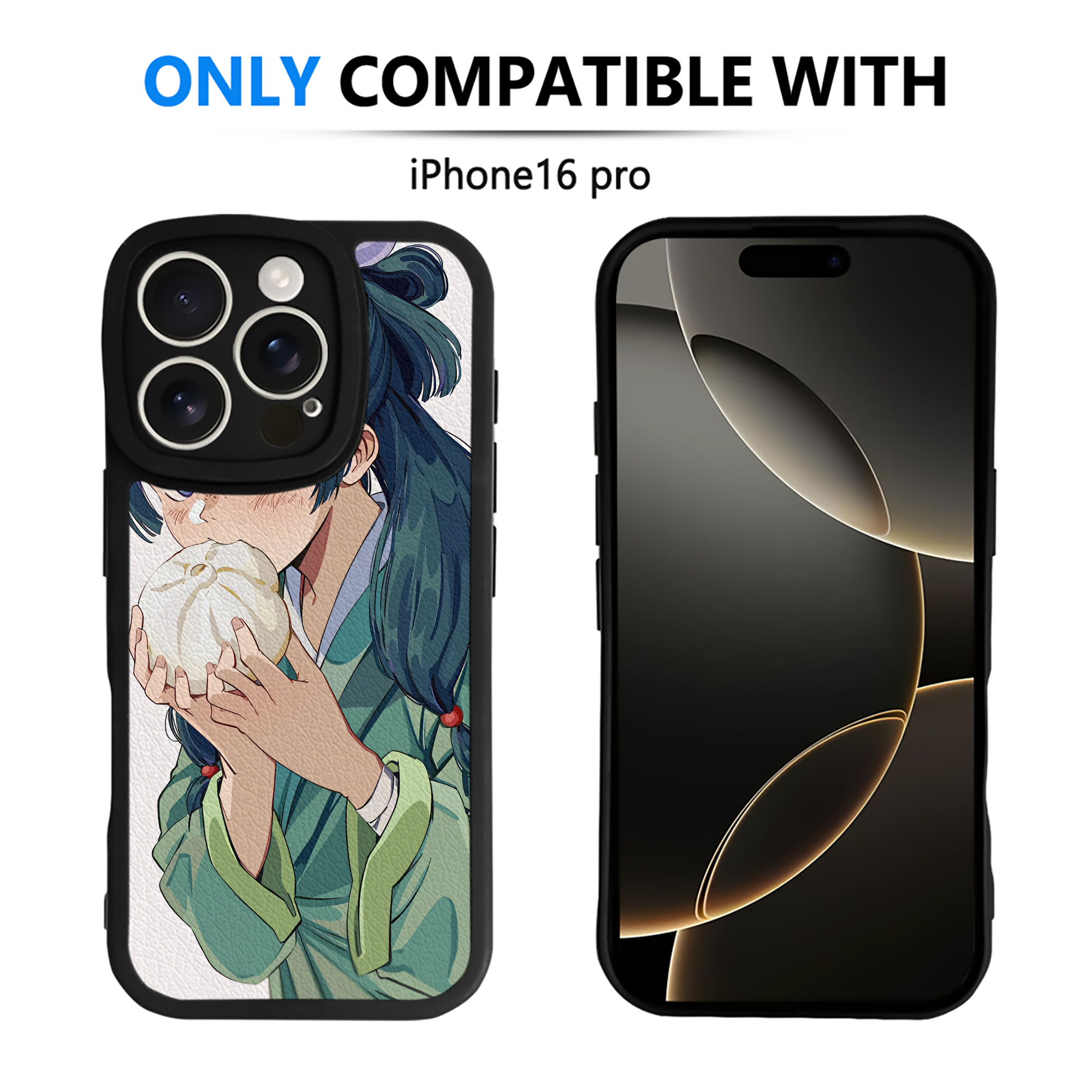 薬屋のひとりごと The Apothecary Diaries 【iPhone 16シリーズ対応】シリコンスマホケース（レザー調） 材質：シリコン
